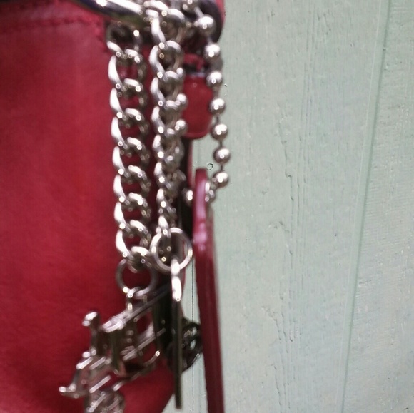 Authentic Red Coach Purse - Picture 4 of 5